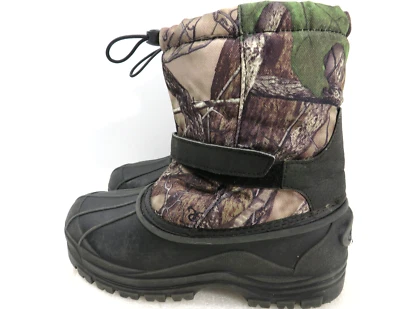 Botas de Snowboard Juveniles Cabeza Roja Camufladas Impermeables Madera Verdadera Talla 6 UK 5 EU 39 Foto 1 de 4