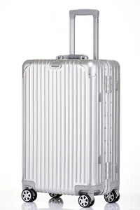 carry on 20" cabin full Aluminium Suitcase Hand Luggage RIMOWA style bargain - Picture 1 of 7