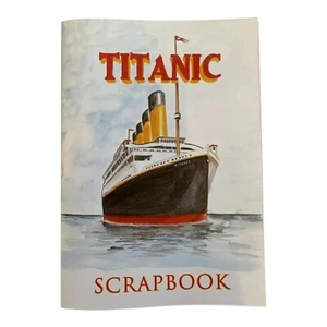 Titanic Sammelalbum 56 Seiten Softcover Farbe Uni weiße Seiten innen 32 cm x 23 cm - Bild 1 von 4