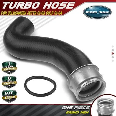 热侧涡轮增压器中间冷却器软管适用于大众捷达 01-03 高尔夫 01-04 — 第 1/4 张图片