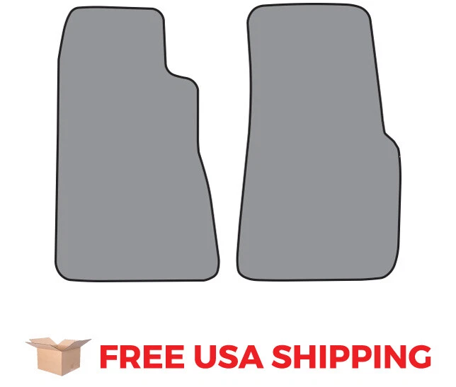 FITS 1984-1989 Nissan 300ZX 2+2 4 Seater Floor Mat Frt Row 2pc Cutpile - Image 1 of 1