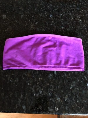 Bandeau Out From Under púrpura, talla mediana, ¡nuevo! Foto 1 de 4