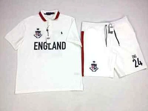 Polo Ralph Lauren WM Fußball England Poloshirts und Shorts Kombi Set L - Bild 1 von 20