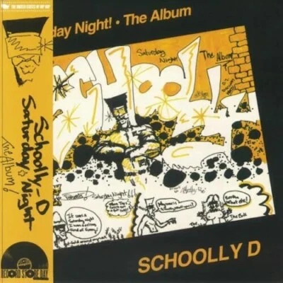 SCHOOLLY D " SATURDAY NIGHT " SEALED U.S COLOURED VINYL LP  RECORD STORE DAY RSD - Image 1 of 3