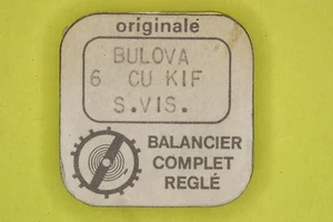 Balance complete BULOVA-WESTFIELD 6CU KIF S.VIS bilanciere completo 721 NOS - Picture 1 of 1