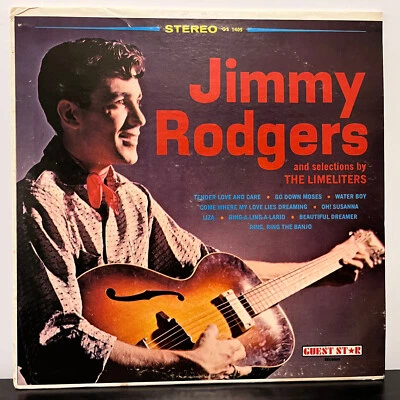 JIMMY RODGERS - Songs America Sings (1964) - 12" Vinyl Record LP - VG - Image 1 of 3
