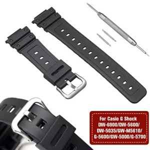 Replacement Watch Band Strap For Casio G-Shock DW-6900/DW-5600/G-5600/GW-5000 - Bild 1 von 7