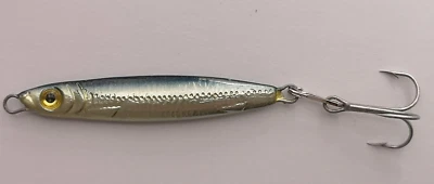 1 Jig Sardine YO ZURI 18 g blu grigio argento spinning FA109 - Immagine 1 di 4