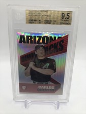 2004 Topps Pristine Refractors Baseball Card #162 Carlos Quentin U /399