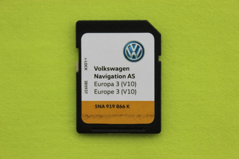 SD KARTE NAVIGATION AS DEUTSCHLAND 2023 VW DISCOVER MEDIA 2 PASSAT TOURAN GOLF - Bild 1 von 1