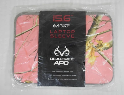 NUEVA Funda Rosa 15.6" Realtree APC para Laptop. Funda blanda interior Foto 1 de 4