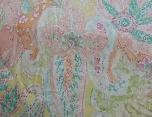 Edredón Ralph Lauren Jamaica Paisley Queen 100 % algodón multicolor de colección difícil de encontrar - Imagen 1 de 2
