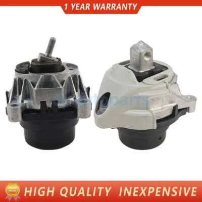 Juego de 2 piezas Kit de montaje de motor para BMW X3 F25 xDrive 30 d N57 2011- Nuevo Foto 1 de 4