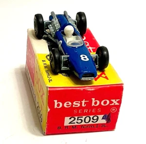 MEJOR CAJA Hecha en Holanda 1/60 B.R.M. Fórmula 1 3L #2509 original en caja c 1966 - Imagen 1 de 10
