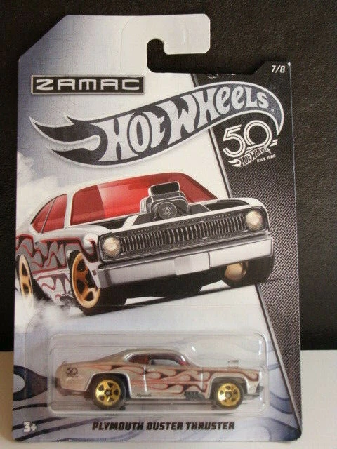 2017 Hot Wheels 50TH Plymouth Duster Thruster ´18 Serie Zamac 7/8 ovp 1:64 - Bild 1 von 1