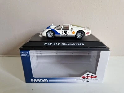 Ebbro 1/43 Taki Porsche 906 H. Katahira - #29 Gp Giappone 1968 - 43636 - Immagine 1 di 4