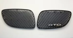 04-06 Pontiac GTO Kidney Reproduction Grilles Grills BLACK Inserts Upper Inserts - Bild 1 von 2