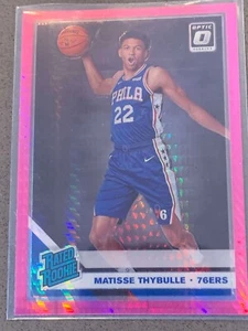 Panini Optic 2019-20 — Matisse Thybulle Sixers — clasificación Rookie Hyper Pink RC #192 - Imagen 1 de 3