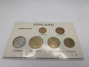 Lotto 6 monete della Finlandia 1964/65 - Foto 1 di 2