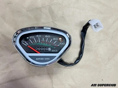 Honda Chaly Dax CF50 CF70 ST50 ST70 ST90 Speedometer meter Nippon Seiki km/h - Image 1 of 4