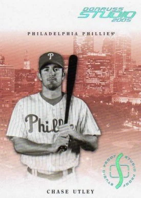Donruss Studio Proof Platinum Chase Utley 2005 ¡6/10! Foto 1 de 1