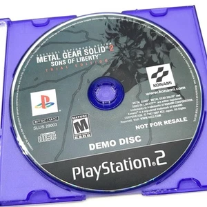 Metal Gear Solid 2: Sons Of Liberty- Demo Disc- Disc Only- Tested - Picture 1 of 2