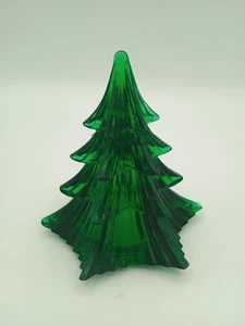 Vintage Dalzell Wikinger grün Kunst Glas Weihnachtsbaum XMAS Holiday MCM Mod 4,5" - Bild 1 von 8