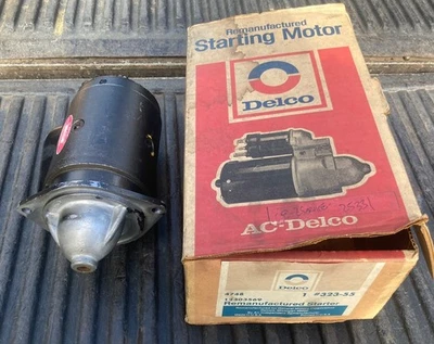Arranque remanufacturado Ac Delco 323-55 Ford Products años 60 Foto 1 de 4
