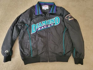 Chaqueta De Colección Arizona Diamondbacks Para Hombres XL MLB Béisbol Majestuosa Auténtica - Imagen 1 de 9