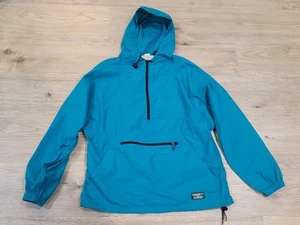 LL Bean Anorak Windbreaker Jacke Damen S grün packbar Regenmantel Vintage - Bild 1 von 9