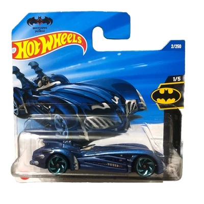 🦇🦇🦇 HOT WHEELS scala 1:64 BATMAN e ROBIN BATMOBILE  NEW mattel 3+ 🦇🦇🦇 - Immagine 1 di 3