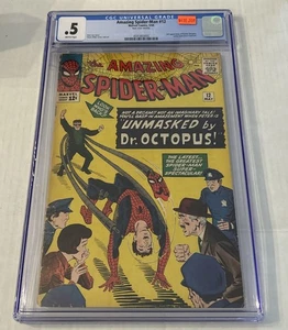 CGC Universal Grade Amazing Spider-Man #12 Marvel Comics 5/64 Back Cover Missing - Picture 1 of 6