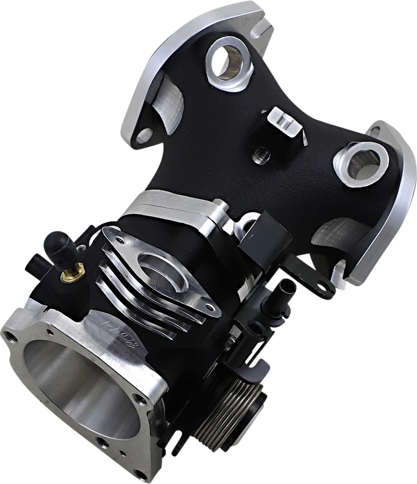 Horsepower - HPI-55D6-18B - Big Bore 55mm Throttle Body, 1.800in. Intake Runner - Black Finish