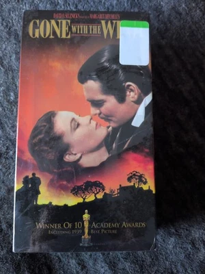Gone With The Wind 2 VHS-Tape Box Set MGM 1939/1998  Starring Clark Gable SEALED - Image 1 of 4