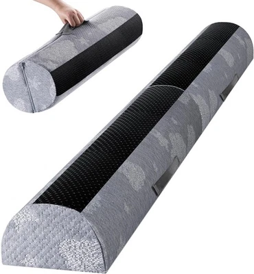 Parachoques de riel de cama para niños pequeños 2 piezas - Protector de parachoques de cama plegable de espuma con doble no SL. Foto 1 de 4