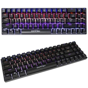 Keyboard Mechanical Mens Gaming RGB Game Wireless Wifi Bluetooth Wired - Picture 1 of 6
