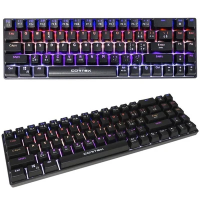 RGB Gaming Mechanical Keyboard Wireless WiFi Bluetooth Wired 3 In 1 - Image 1 of 4
