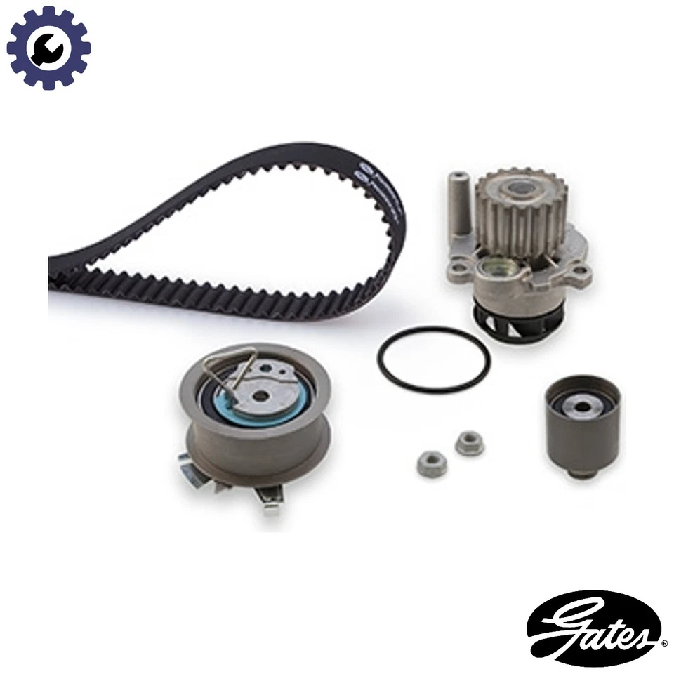 WATER PUMP & TIMING BELT KIT KP55569XS-3 FOR VW SEAT AUDI BAY/AMF 1.4L 3cyl POLO - Image 1 of 4