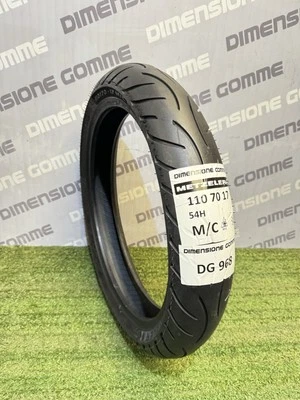 1 GOMMA MOTO METZELER 110 70 17 M/C 54H ESTIVE USATE mm 70/80% DOT2721 - Immagine 1 di 4