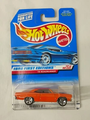 Hot Wheels 1998 первое издание '70 Roadrunner 17/40 #661 - Изображение 1 из 3
