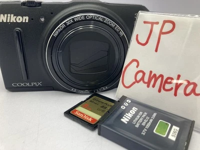 Excellent Nikon COOLPIX S9700 black 16.0MP Compact Digital Camera  1867 - Image 1 of 4