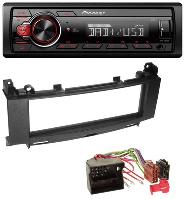 Pioneer MP3 1DIN DAB USB AUX Autoradio für Mercedes A-Klasse W169 B-Klasse W245 - Bild 1 von 4