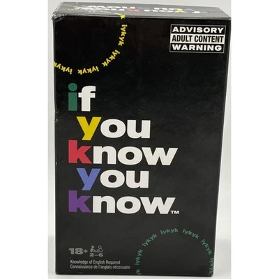 If You Know You Know Adult Party Card Game With NSFW Content 2022 COMPLETE - Image 1 of 4