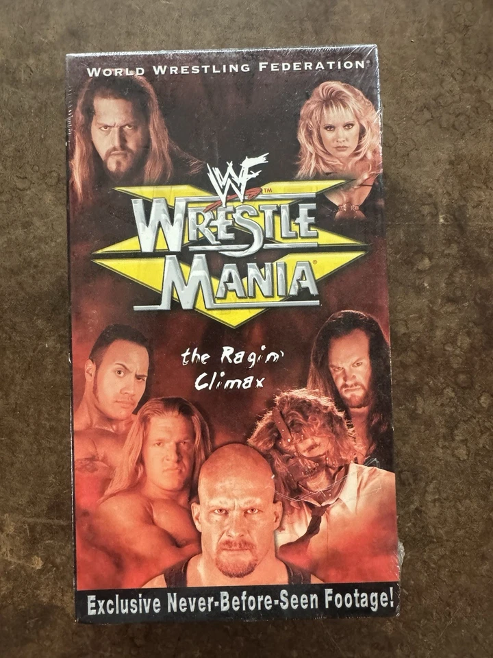 2009 WRESTLEMANIA 15 WWF PPV BRAND NEW SEALED VHS WRESTLING TAPE — 第 1/1 张图片