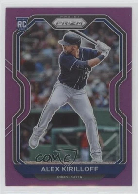 2021 Panini Prizm Tier II Purple Prizm Alex Kirilloff #194 Rookie RC - Image 1 of 2