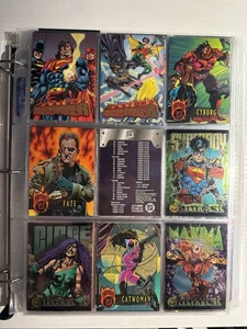 DC Comics SkyBox 1993 Karten Lot mit Folien & Mappe - Legends 95 Set - Bild 1 von 4