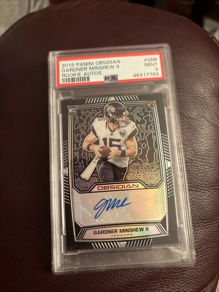 2019 Panini Obsidian — автографы дебютантов Gardner Minshew II #RA-GMI /150 Eagles - Изображение 1 из 1