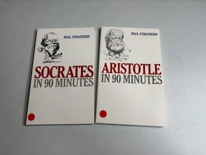 2 x Paul Strathern Paperbacks Aristotle & Socrates In 90 Minutes NEW - Picture 1 of 2
