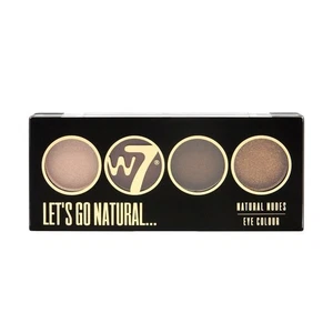 W7 Let's Go Quad Eye Color Palette - Let's Go Natural - Picture 1 of 1