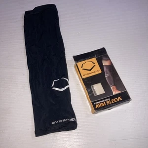 Evoshield Compression Arm Sleeve Adult Size L BLACK New - Picture 1 of 4